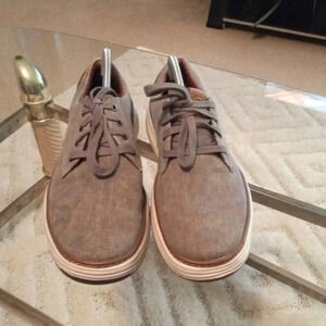 Skechers men's Moreno Ederson taupe sneakers shoes size 9.5